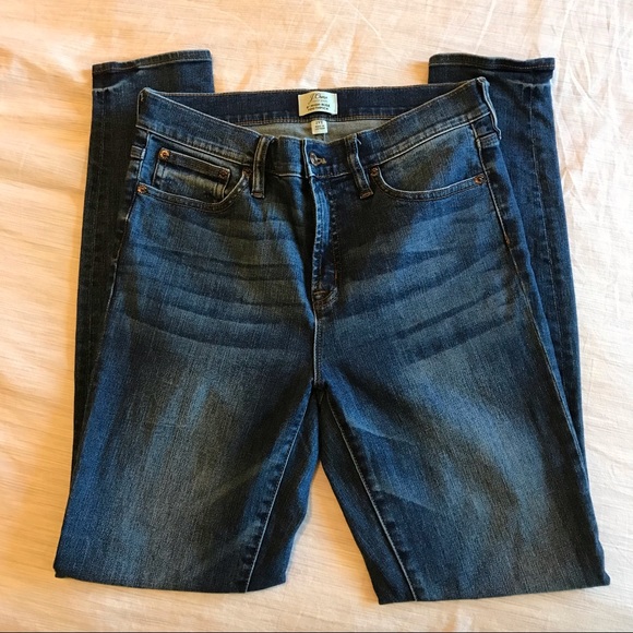 J. Crew High-rise Toothpick Jeans